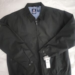 Men's Black Chap Jacket Size Large